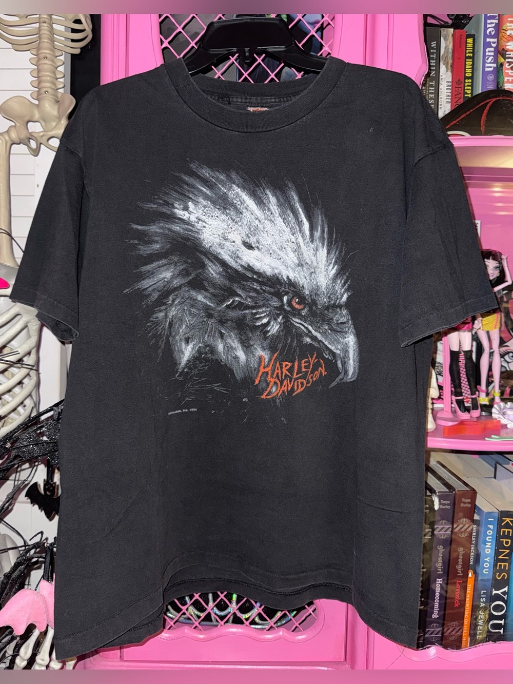 VTG 1994 Harley Davidson Eagle shirt size Large